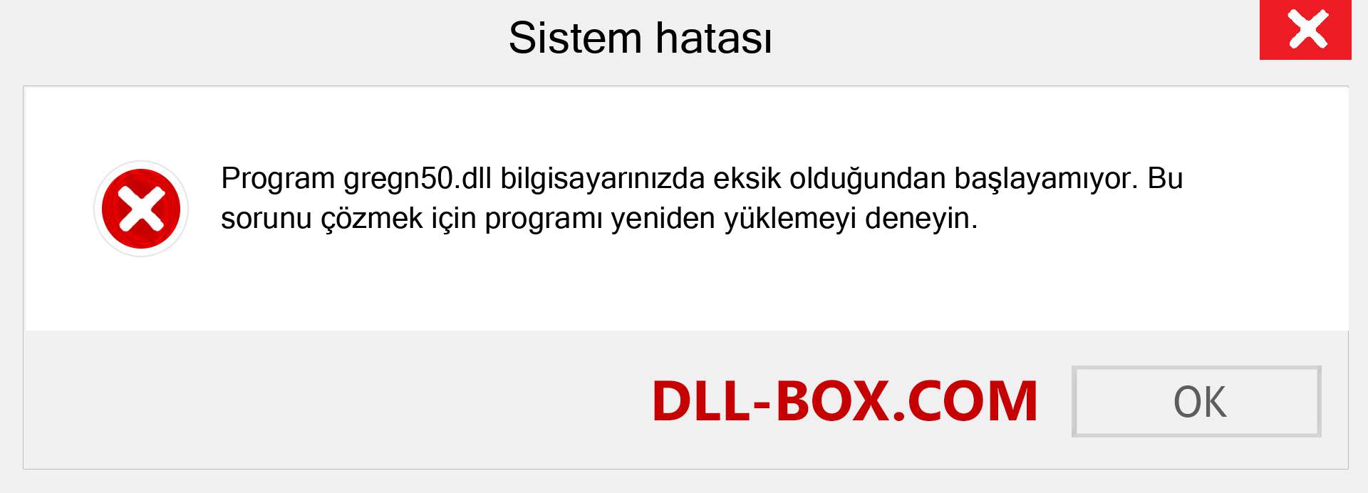 gregn50.dll dosyası eksik mi? Windows 7, 8, 10 için İndirin - Windows'ta gregn50 dll Eksik Hatasını Düzeltin, fotoğraflar, resimler